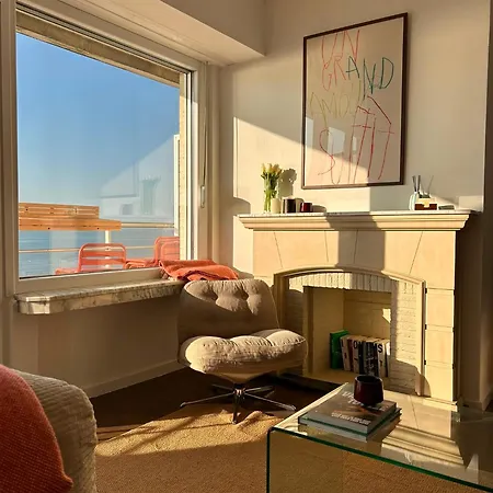 Modern On The Seawall - Terrace And Sea View Westende-Bad